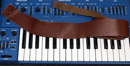 Roland-Blue SH-101 with mod grip and strap